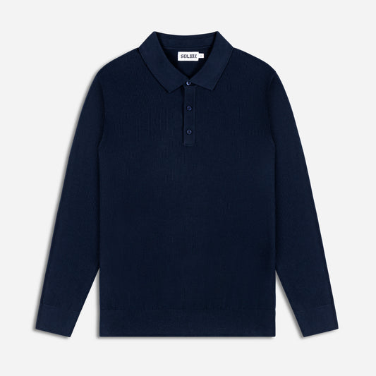Heritage Long-Sleeve Knit Polo